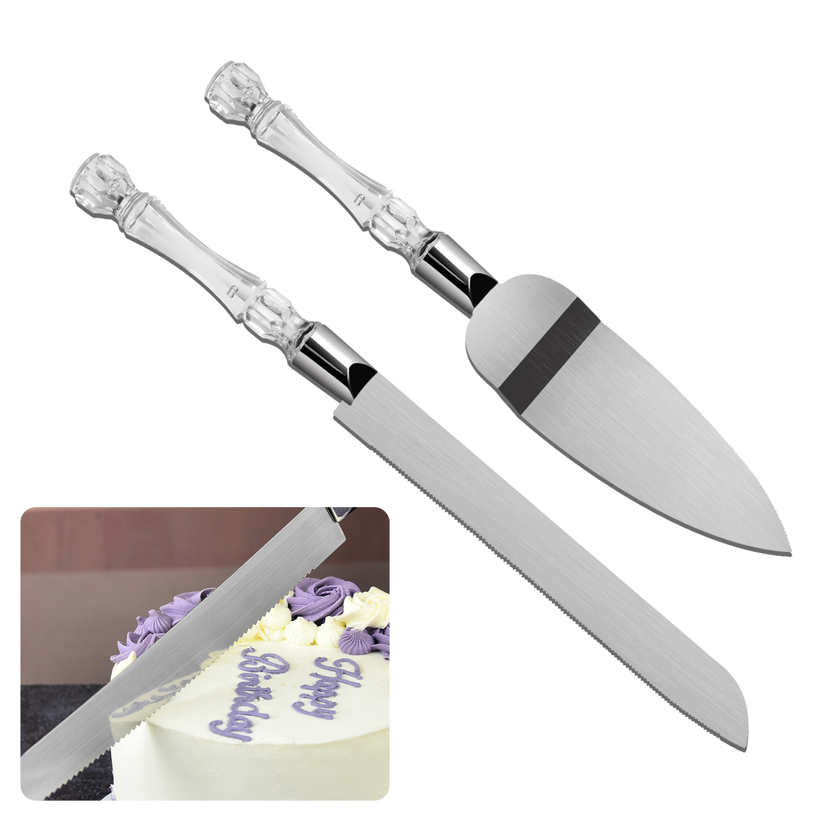Offset Spatula Set - Набор ножей для торта и серверов
