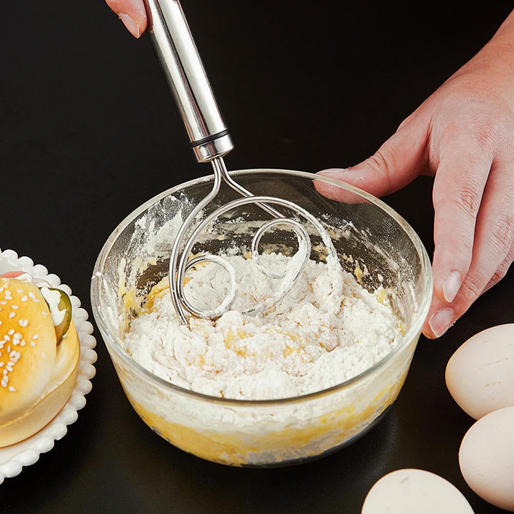 Bread Baking Kitchen Utensils - Тестомес-венчик из нержавеющей стали для хлеба,