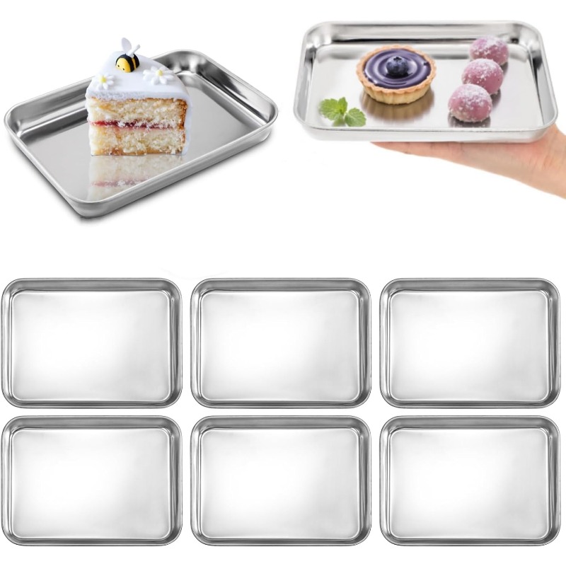 Kitchen Baking Sheet Organizer - Металлический поднос для еды, портативный противень,