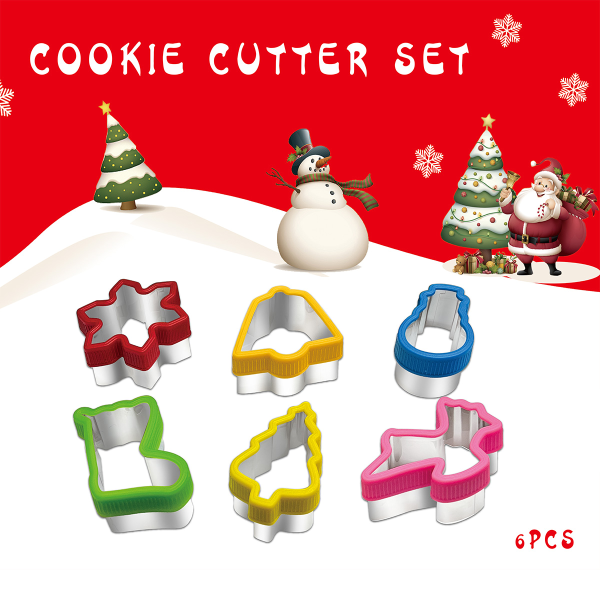 Baking Kitchen Set - Рождественский наручник для вырезания печенья, набор