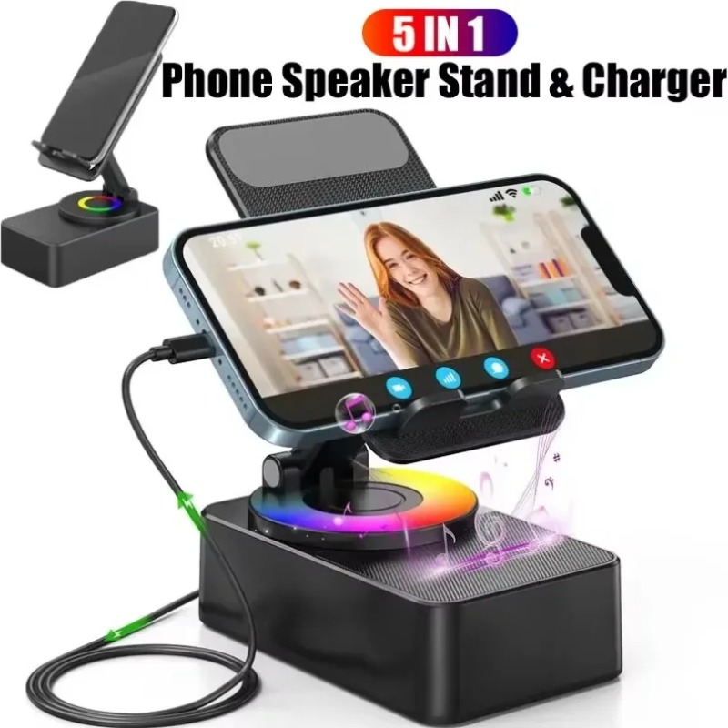 Kitchen Bank - 5-в-1 беспроводной Bluetooth-динамик, настольный держатель для