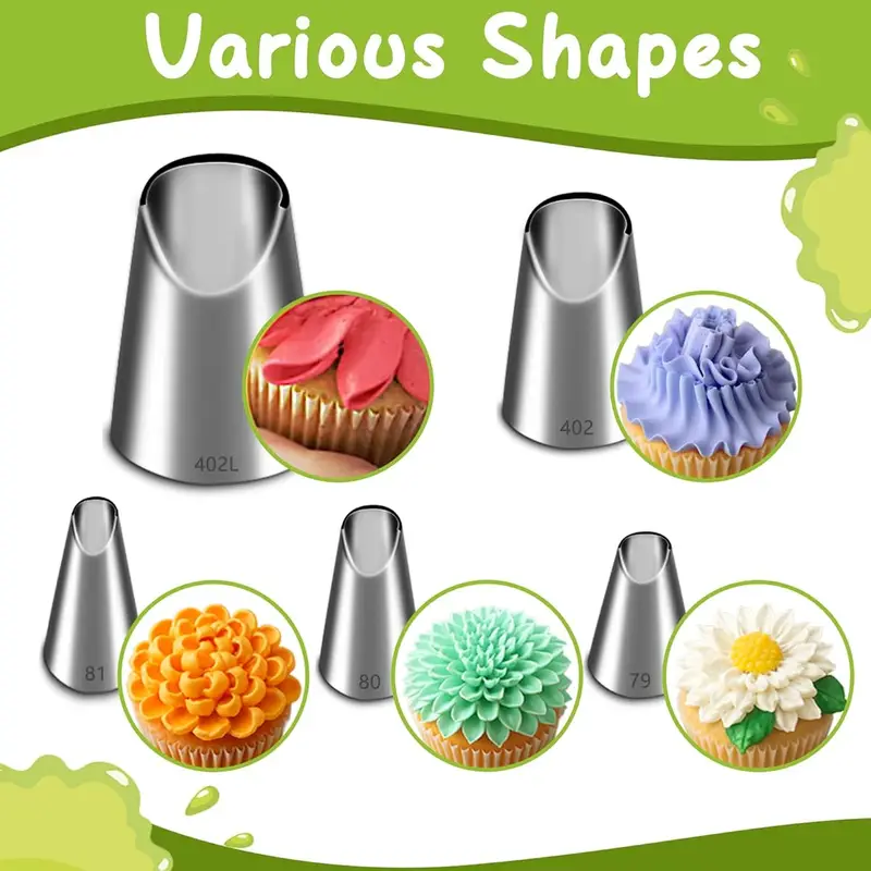 Kitchen Baking Store - Набор из 5 насадок для кондитерских