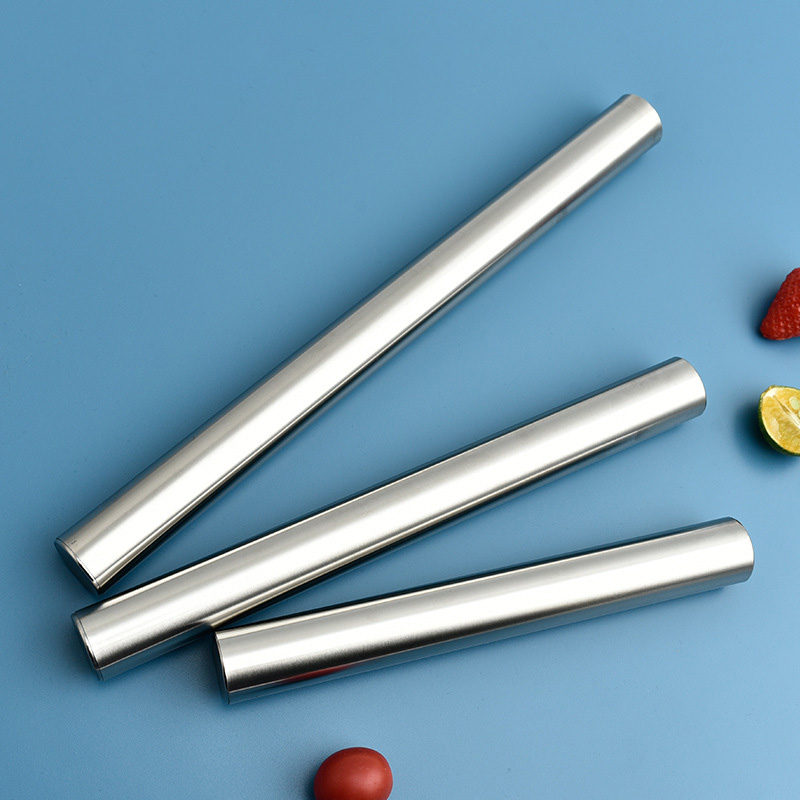 Bread Baking Kitchen Utensils - Скалка из нержавеющей стали, валик для