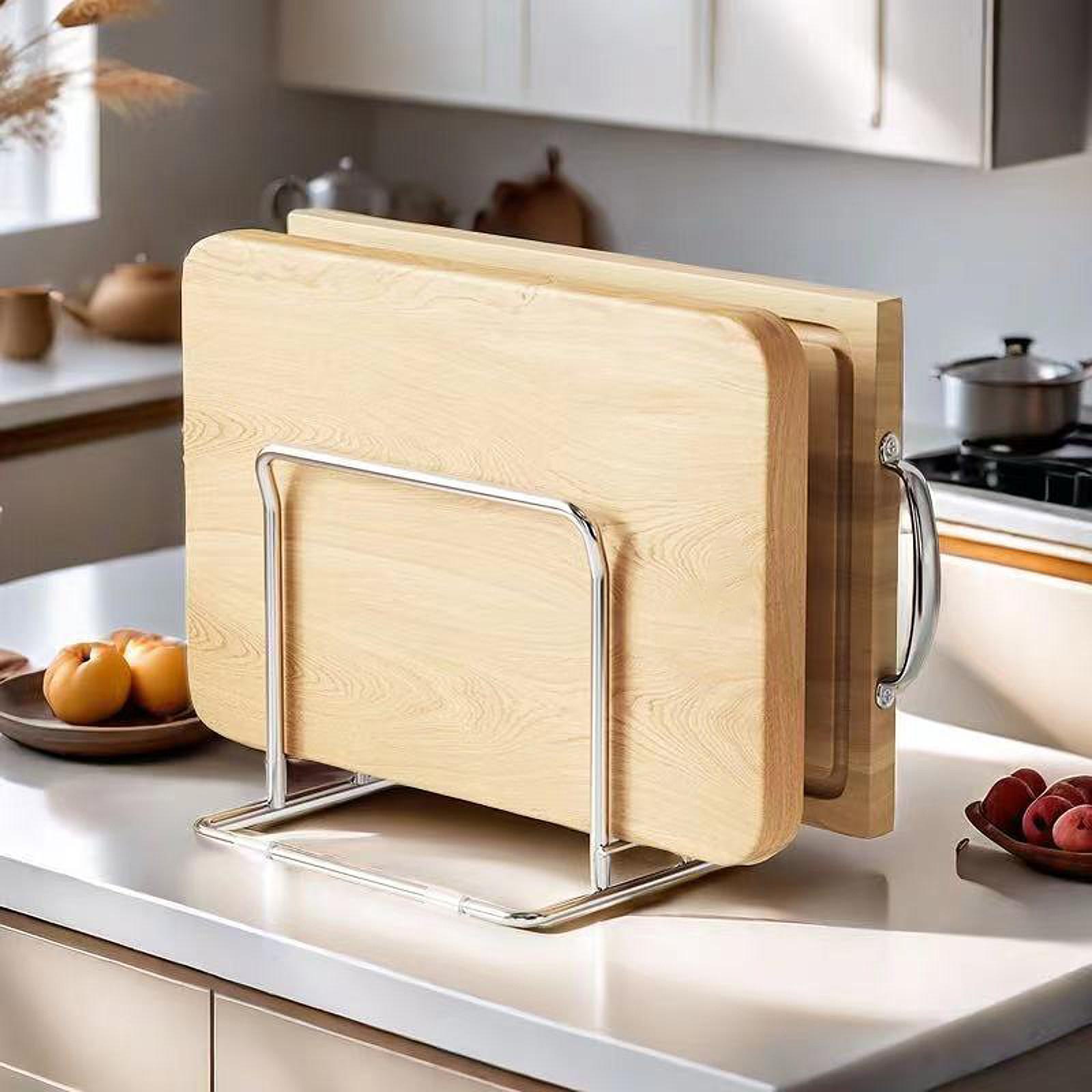 Kitchen Baking Sheet Organizer - Стойка для разделочной доски, кастрюли, крышки