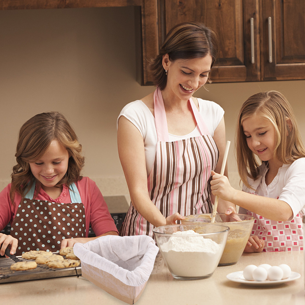 Bread Baking Kitchen Utensils - Комплект из 2 тканевых чехлов для
