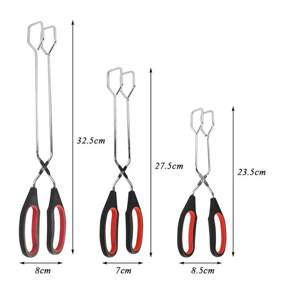 Bread Baking Kitchen Utensils - Щипцы-ножницы для барбекю с длинной ручкой,