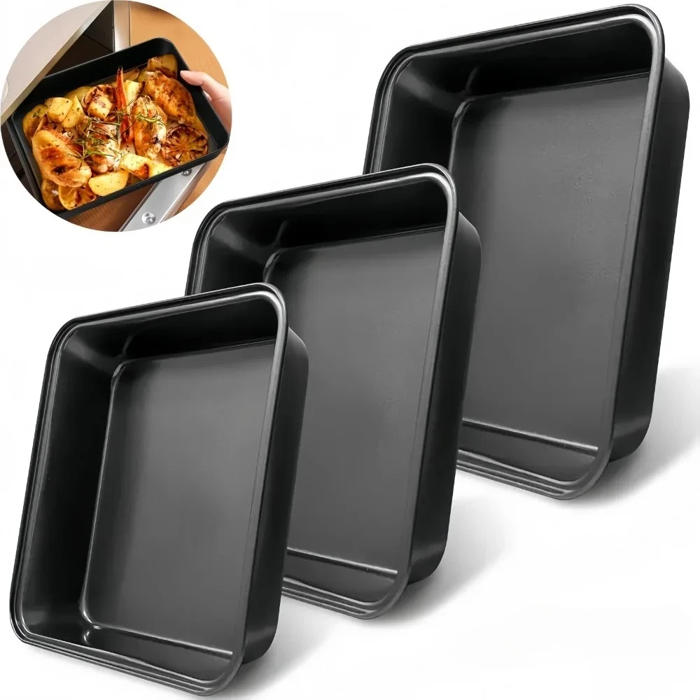 Bread Baking Kitchen Utensils - Углеродистая сталь с антипригарным покрытием, противень,