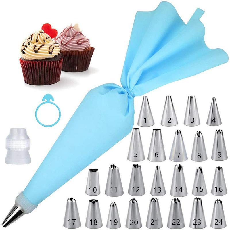 Kitchen Baking Store - Набор для украшения тортов: насадки для