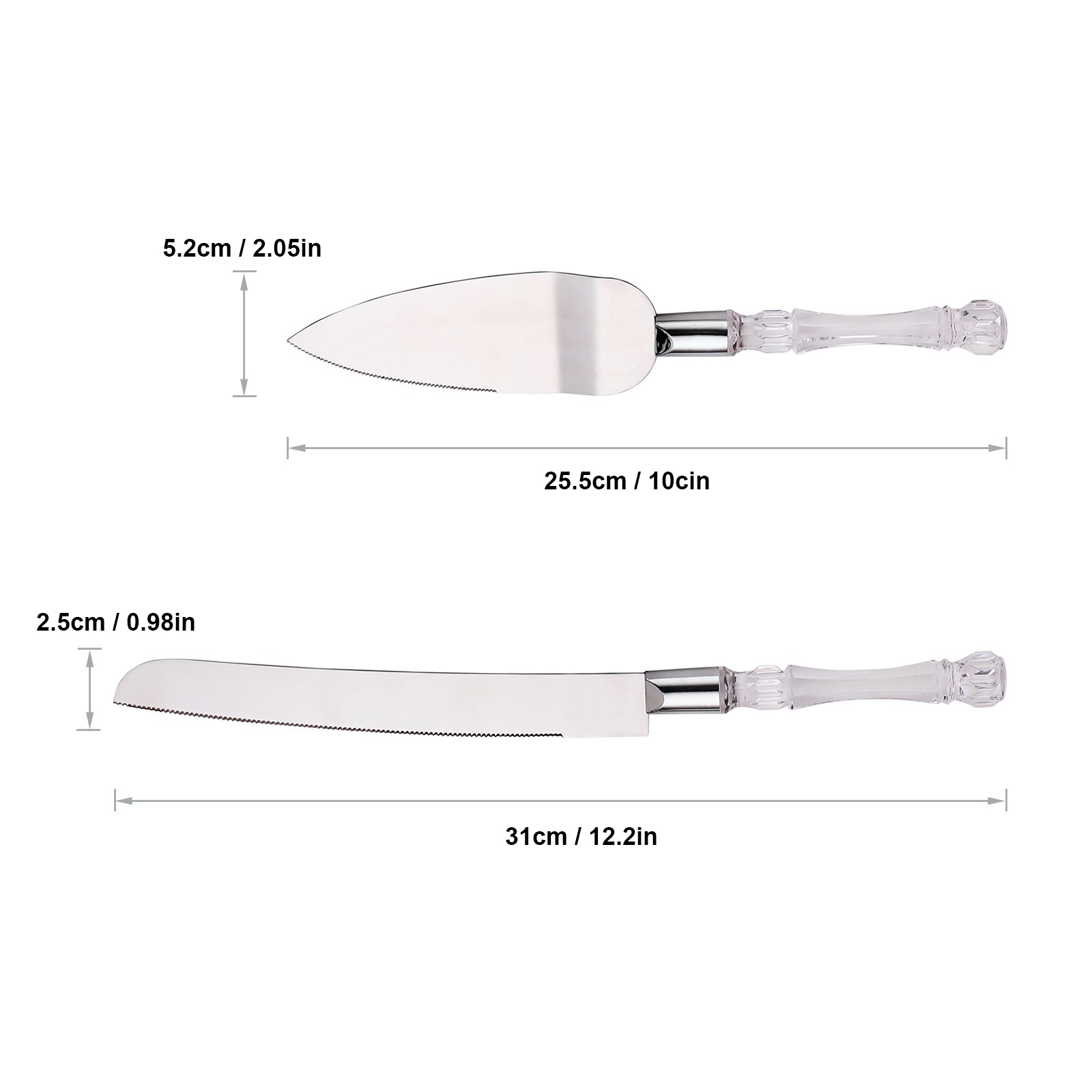 Набор ножей для торта и сервер – обзор и цена Offset Spatula Set