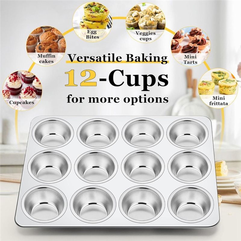Форма для кексов ABGH, противе – обзор и цена Muffin Tin Nonstick