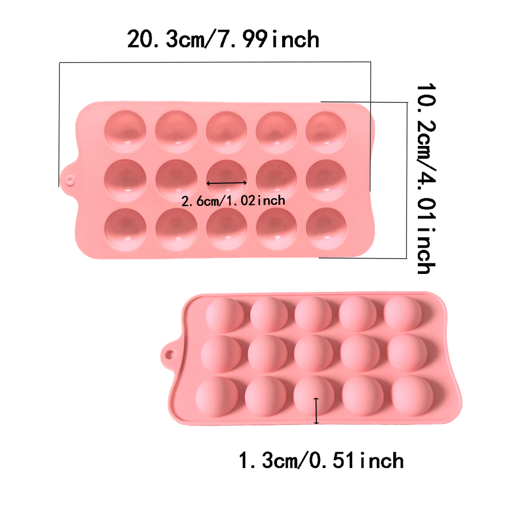 Полукруглая силиконовая форма  – обзор и цена Kitchen Baking Molds