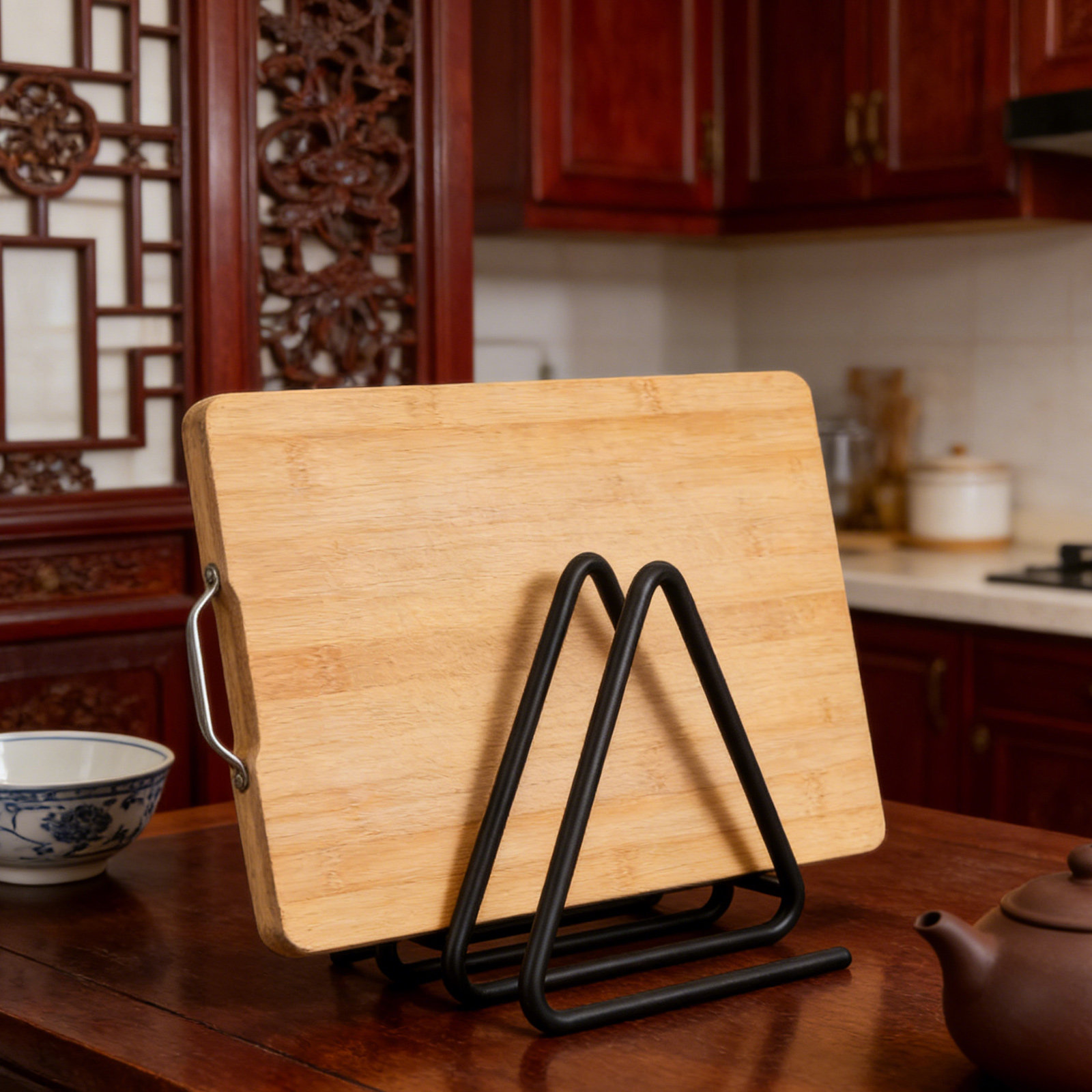 Треугольная подставка для разд – обзор и цена Kitchen Baking Sheet Organizer