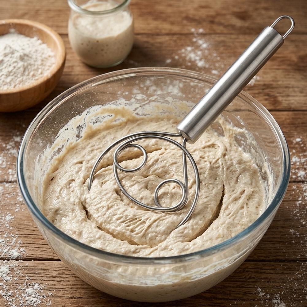 Тестомес-венчик из нержавеющей – обзор и цена Bread Baking Kitchen Utensils