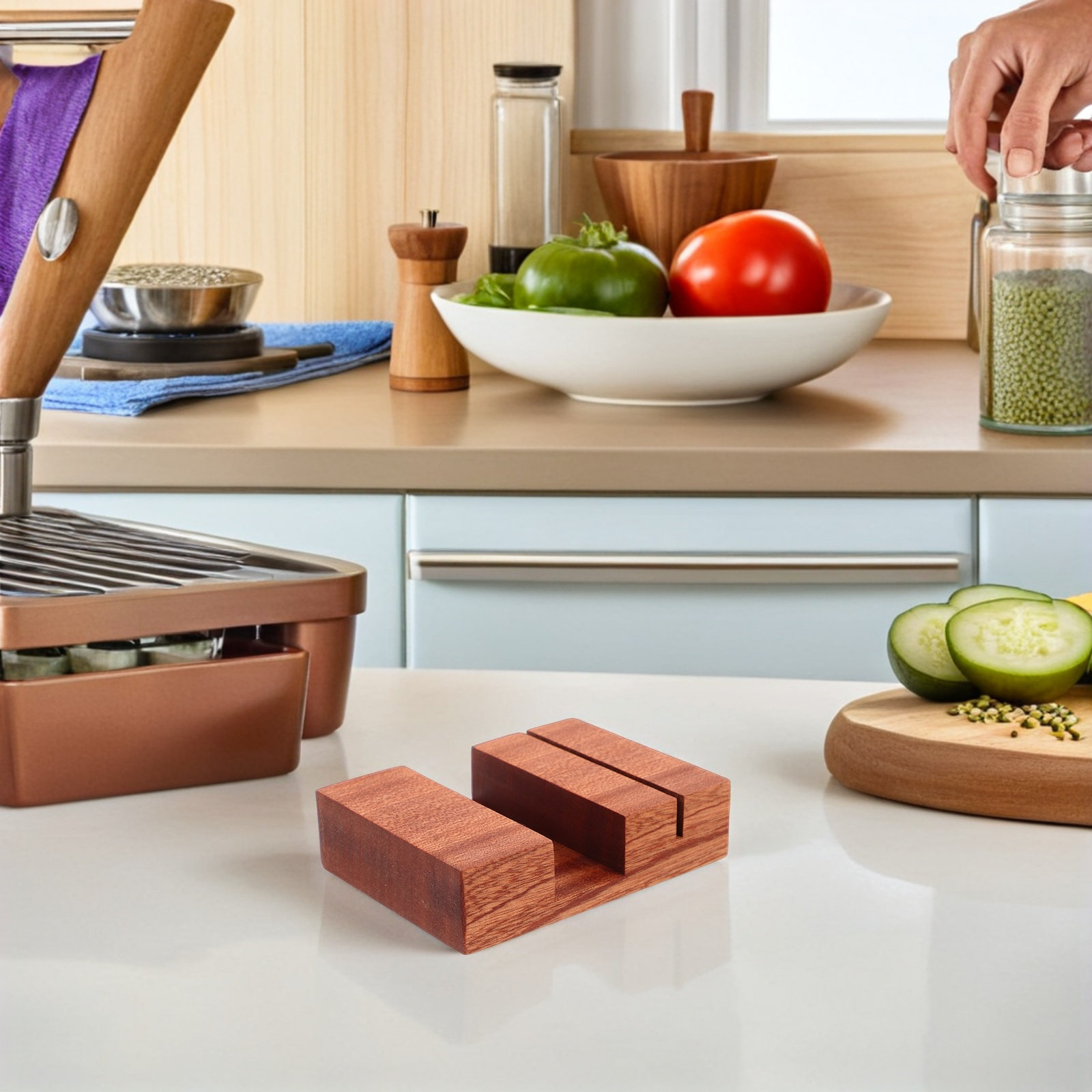Деревянная подставка для крыше – обзор и цена Kitchen Baking Sheet Organizer