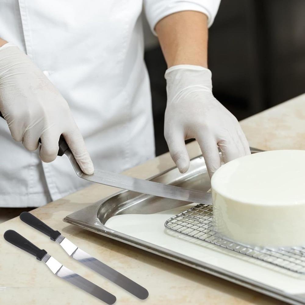 Шпатель для глазури, угловой м – обзор и цена Offset Spatula Set