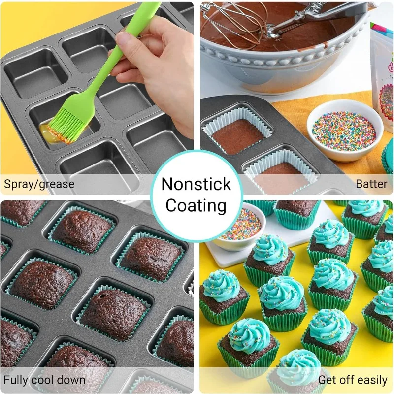 Квадратный многоцелевой против – обзор и цена Muffin Tin Nonstick