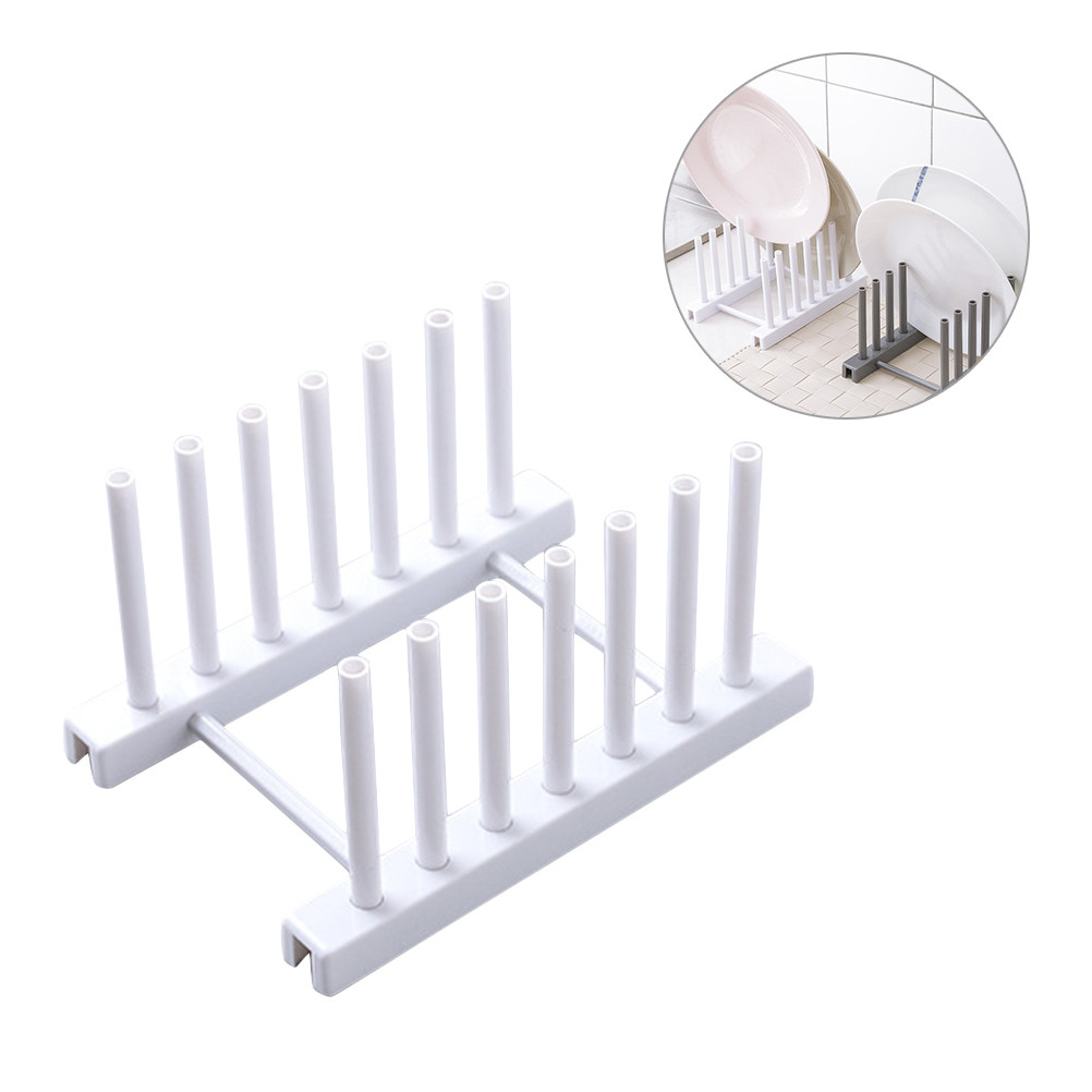 Белая пластиковая подставка дл – обзор и цена Kitchen Baking Sheet Organizer