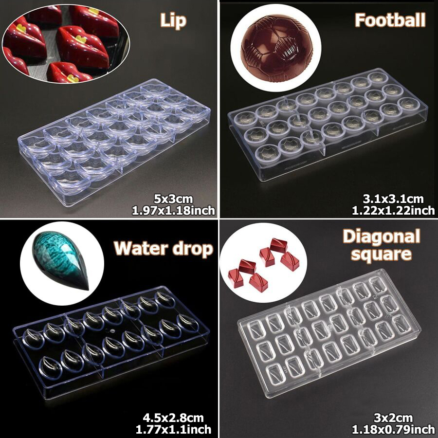Доступны 24 стиля, пластиковая – обзор и цена Kitchen Baking Molds