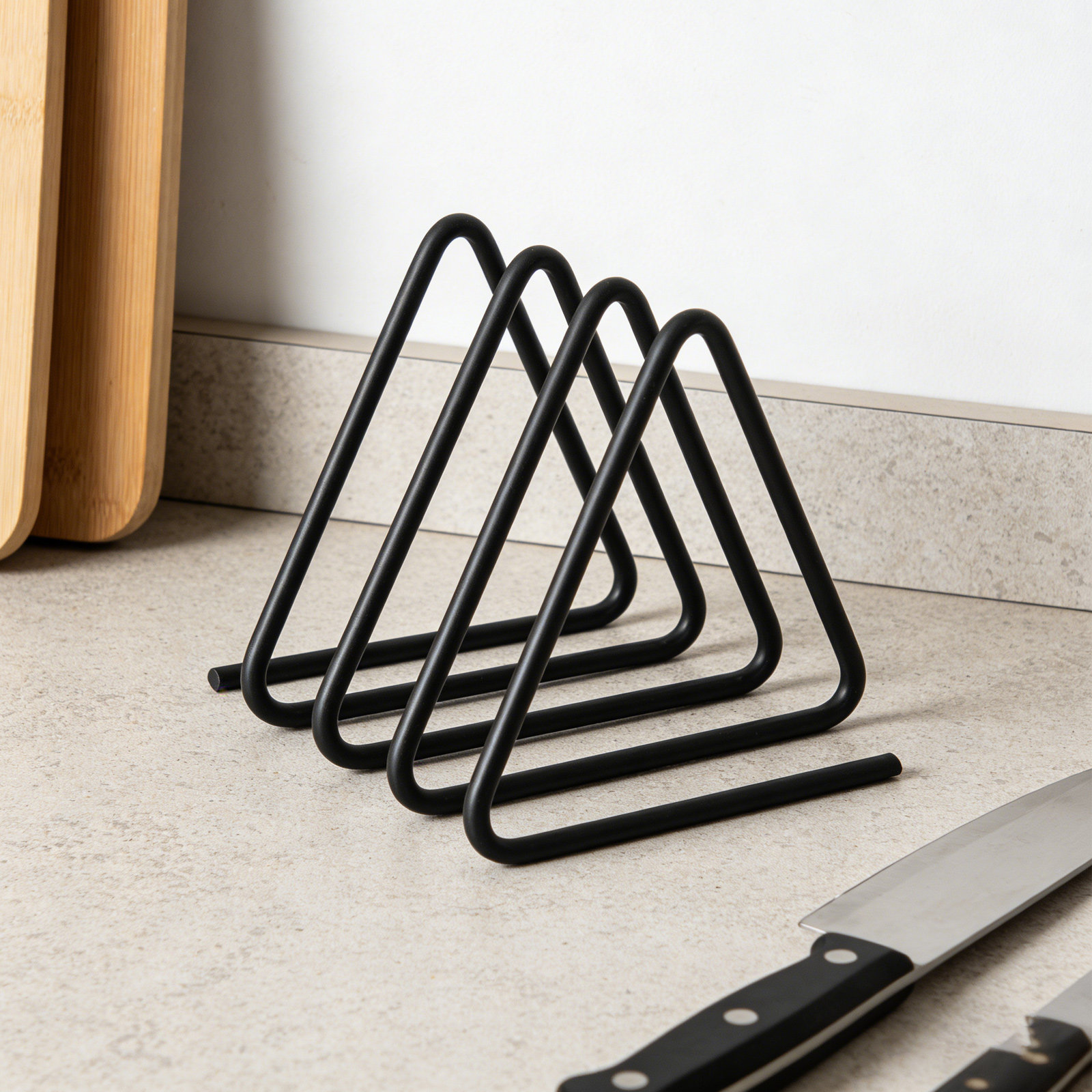 Треугольная подставка для разд – обзор и цена Kitchen Baking Sheet Organizer