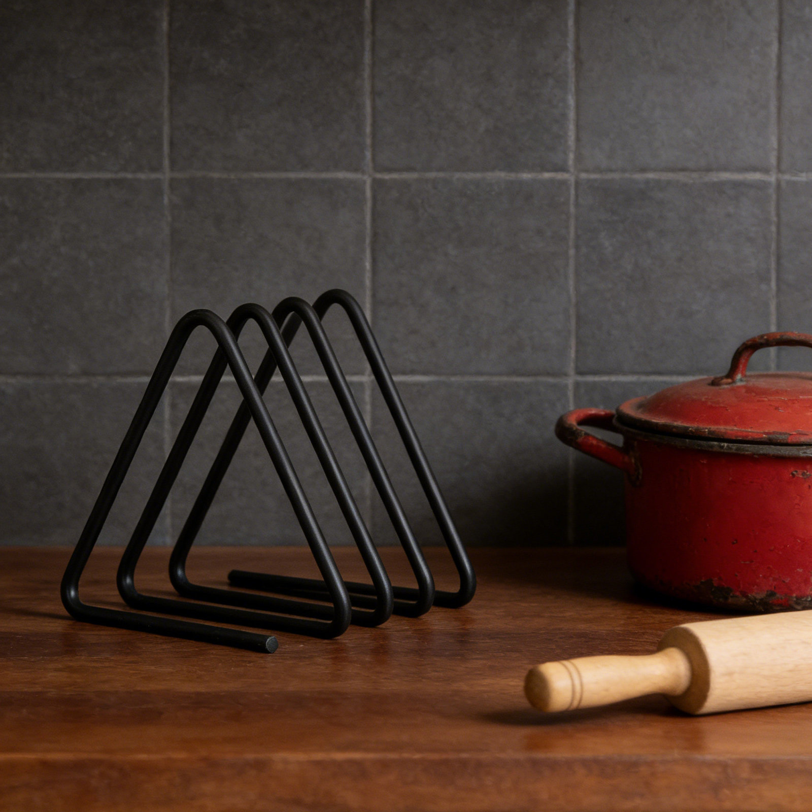 Треугольная подставка для разд – обзор и цена Kitchen Baking Sheet Organizer