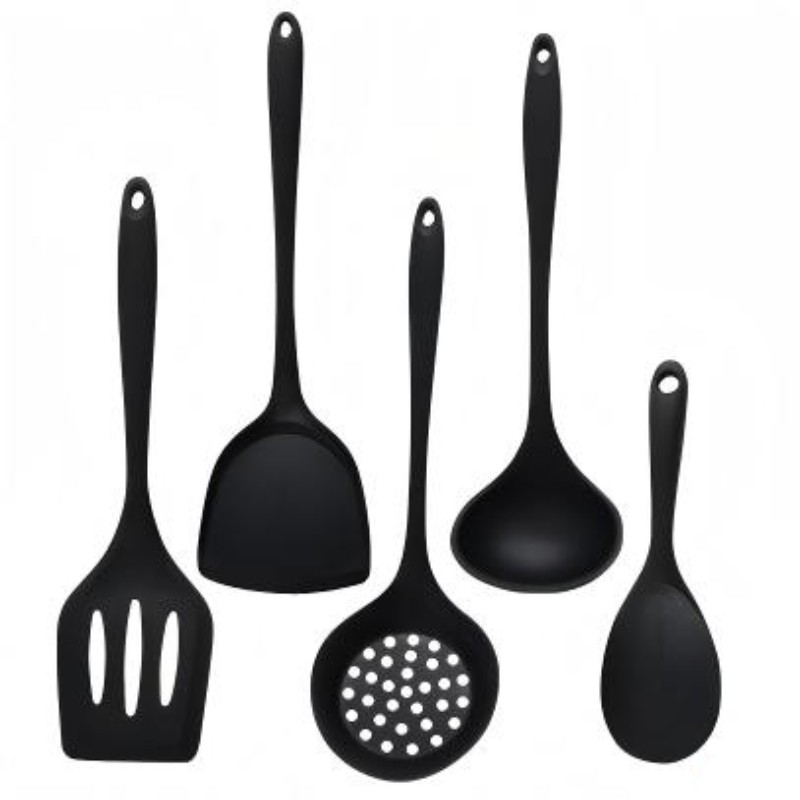 5 шт., пищевой силиконовый наб – обзор и цена Offset Spatula Set