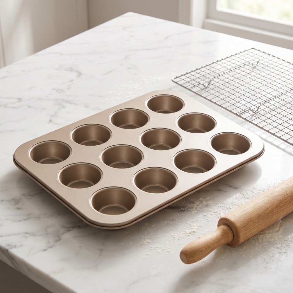 Форма для выпечки мини-маффино – обзор и цена Muffin Tin Nonstick