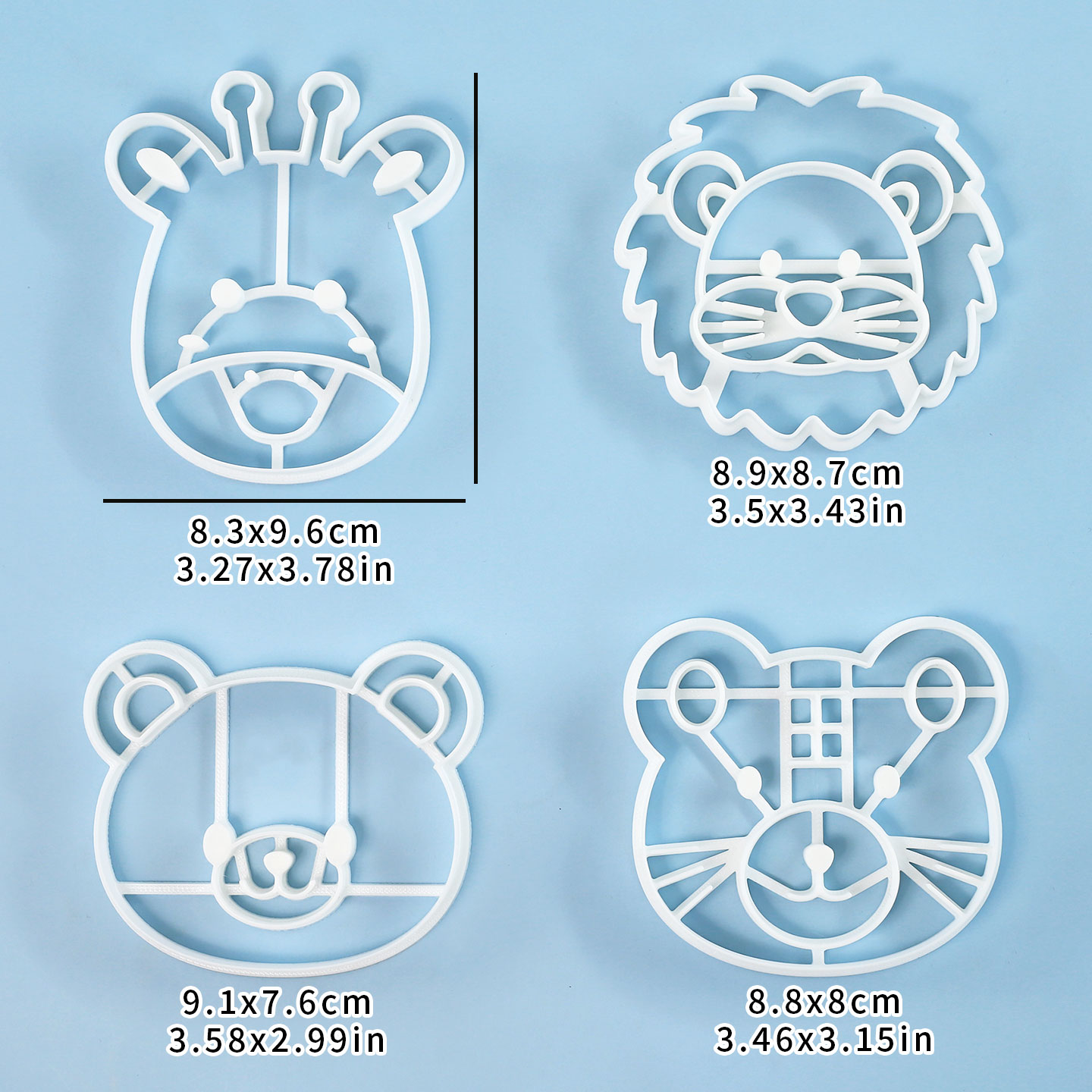 Набор из 4 формочек для печень – обзор и цена Baking Kitchen Set