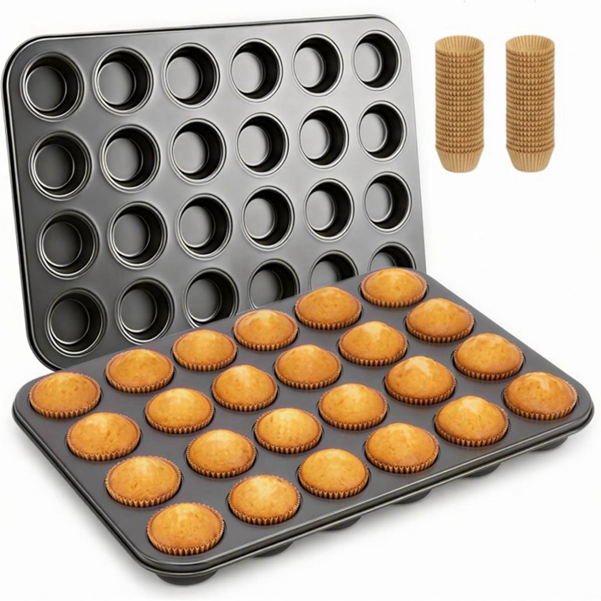 Форма для мини-маффинов с форм – обзор и цена Muffin Tin Nonstick