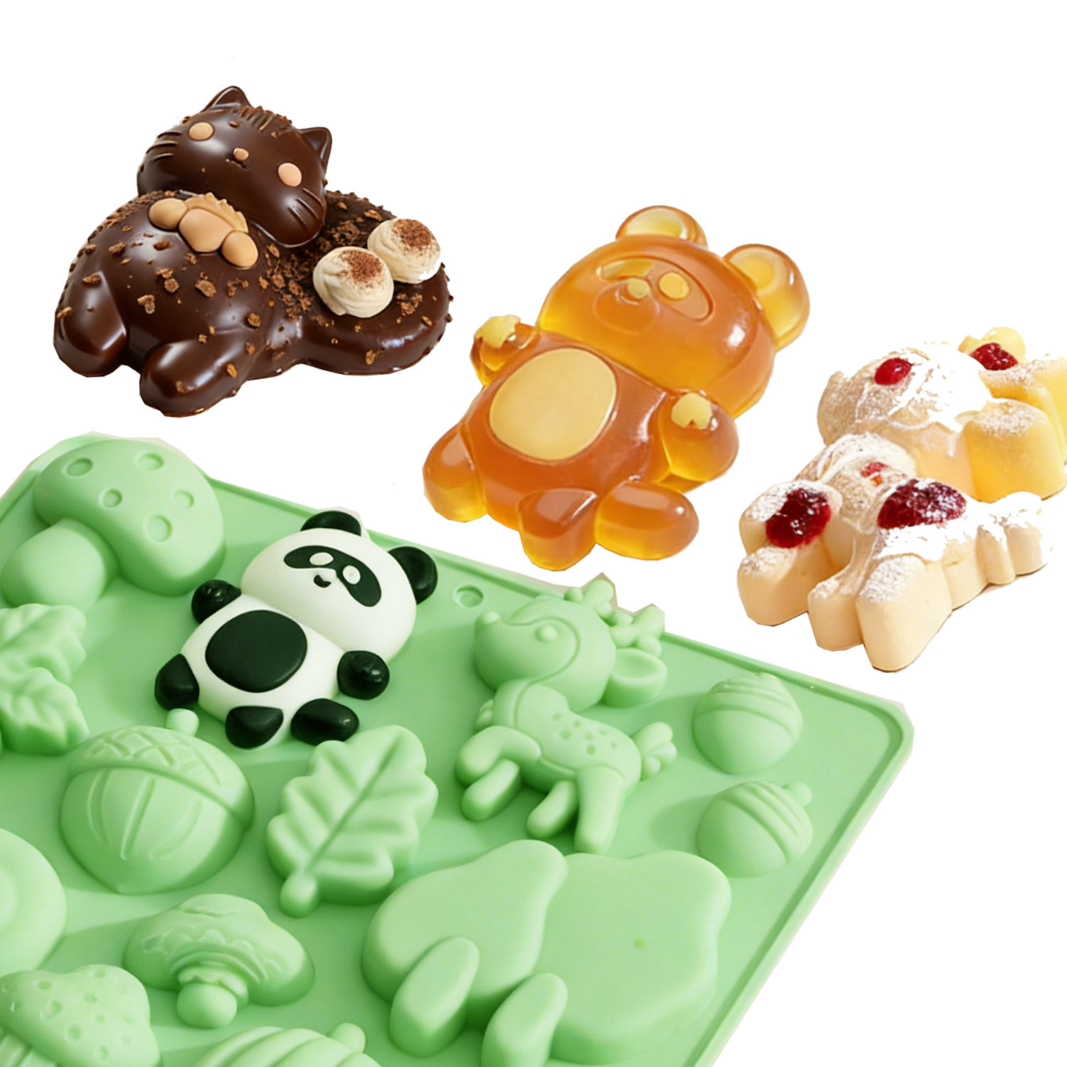 Силиконовая форма для выпечки  – обзор и цена Kitchen Baking Molds