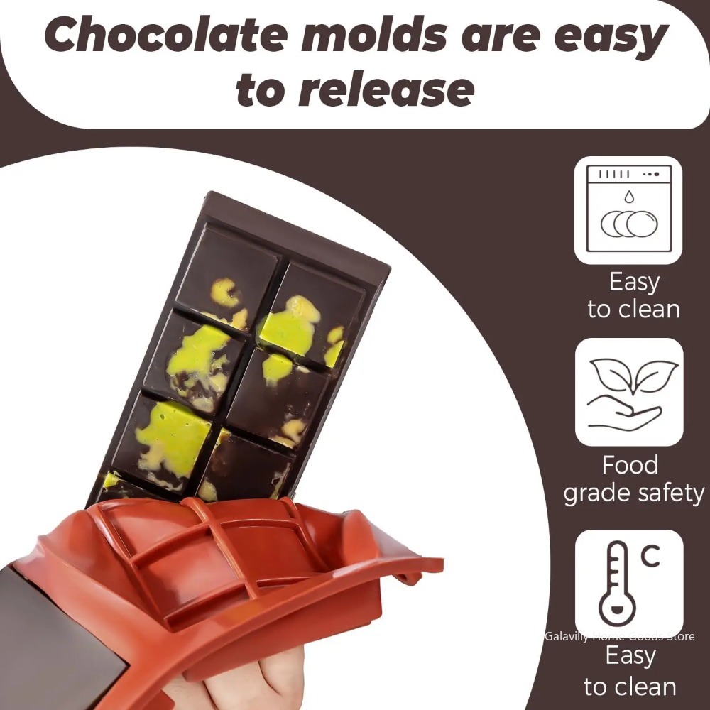 Силиконовая форма для шоколадн – обзор и цена Kitchen Baking Molds
