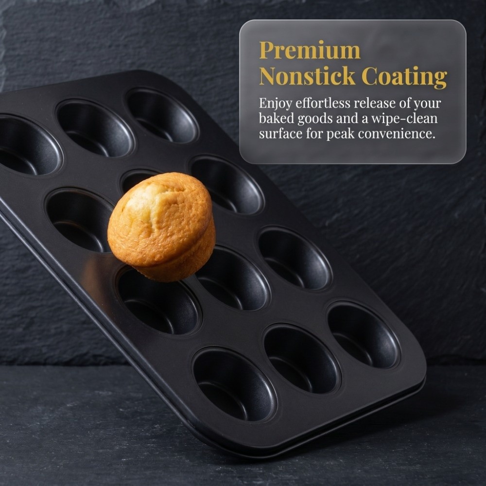 Форма для выпечки мини-кексов  – обзор и цена Muffin Tin Nonstick