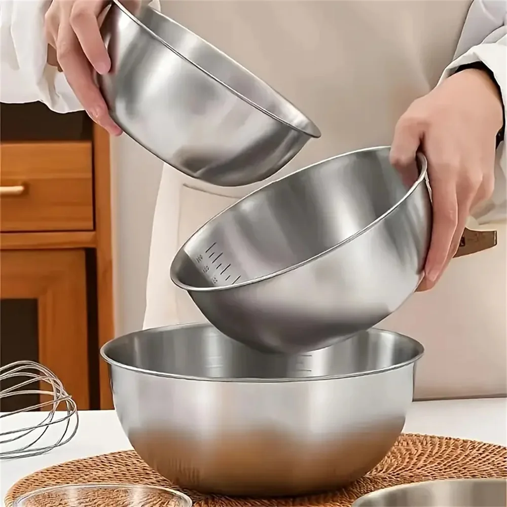 Набор из 3-х мисок из нержавею – обзор и цена Baking Kitchen Set