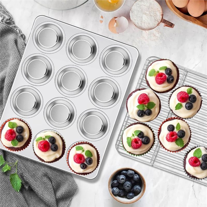 Форма для кексов ABAE, противе – обзор и цена Muffin Tin Nonstick