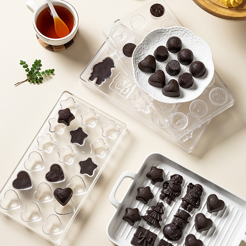 Пластиковые формы для шоколада – обзор и цена Kitchen Baking Molds