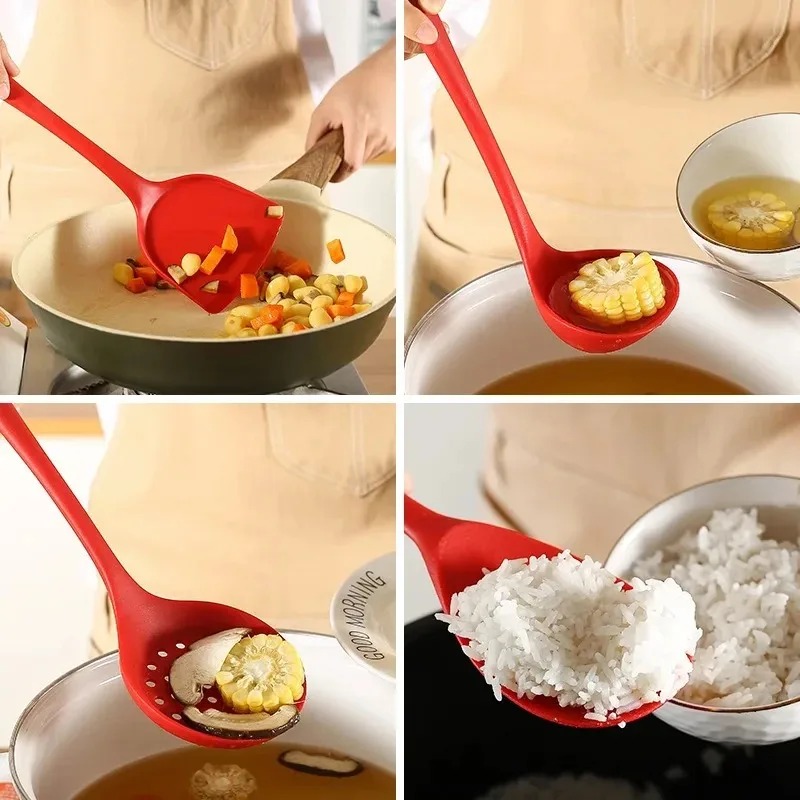 6 шт., набор силиконовых кухон – обзор и цена Offset Spatula Set