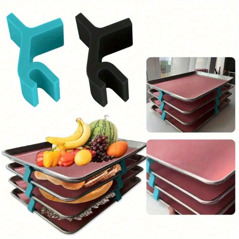 Штабелируемый органайзер для п – обзор и цена Kitchen Baking Sheet Organizer