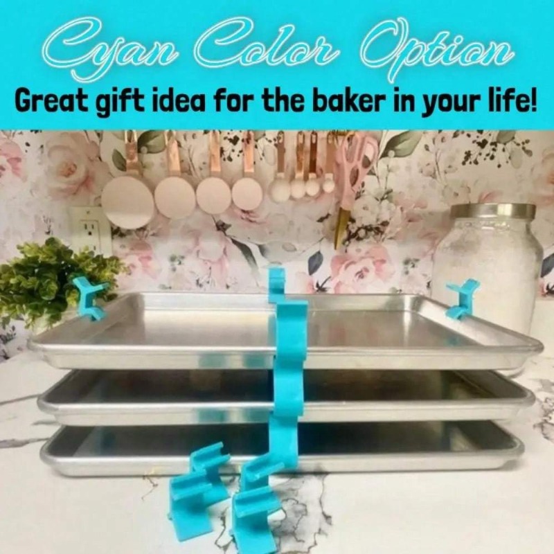 Штабелируемый органайзер для п – обзор и цена Kitchen Baking Sheet Organizer